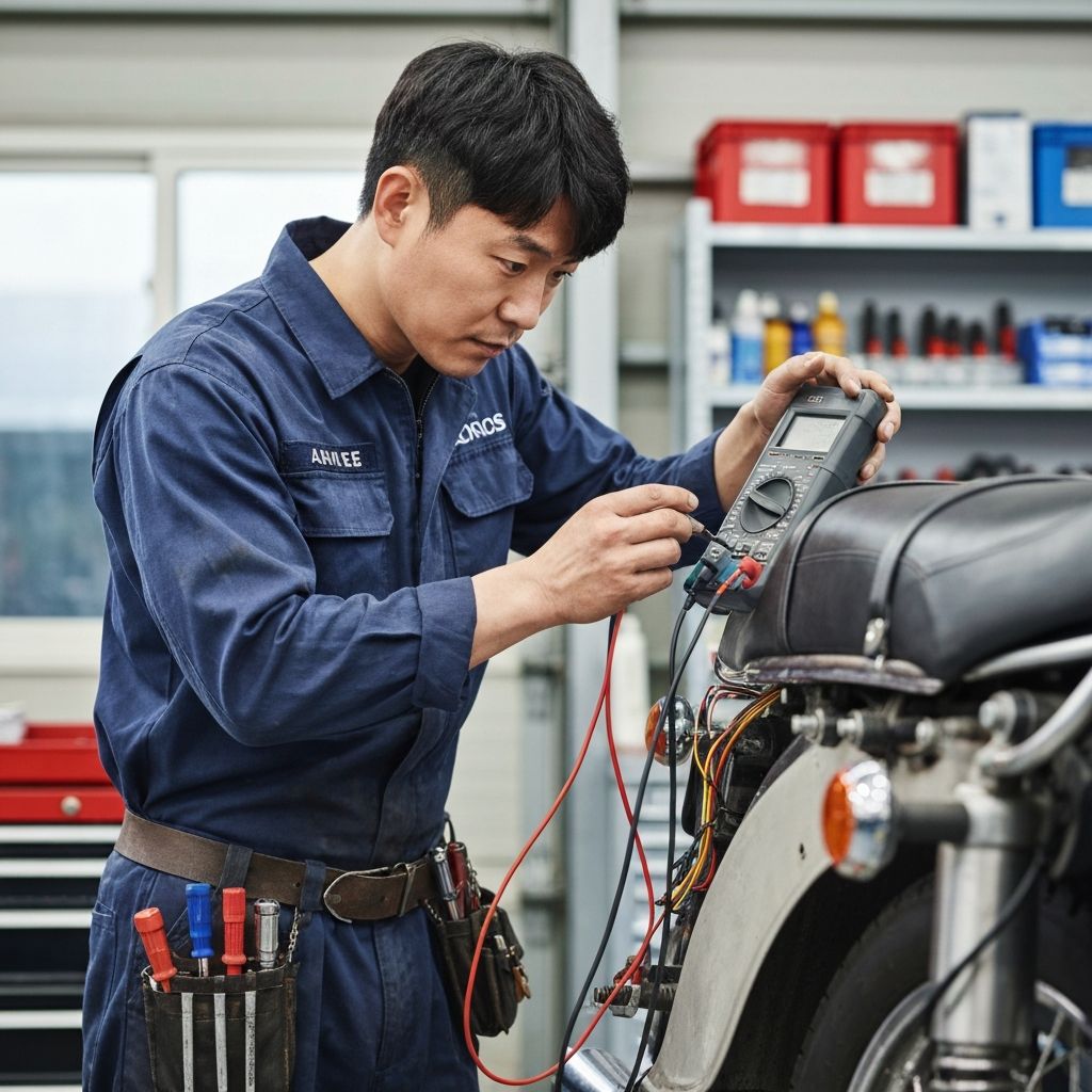 에어바이크 전기 계통 수리 서비스